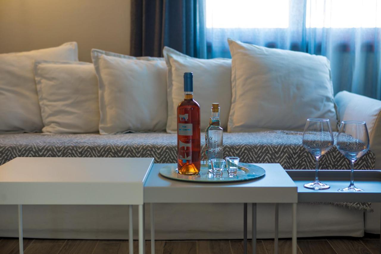 Avra Apartments Kalyves Dış mekan fotoğraf