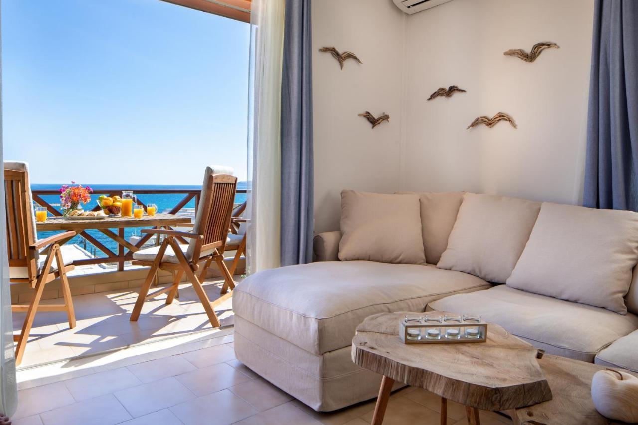 Avra Apartments Kalyves Dış mekan fotoğraf