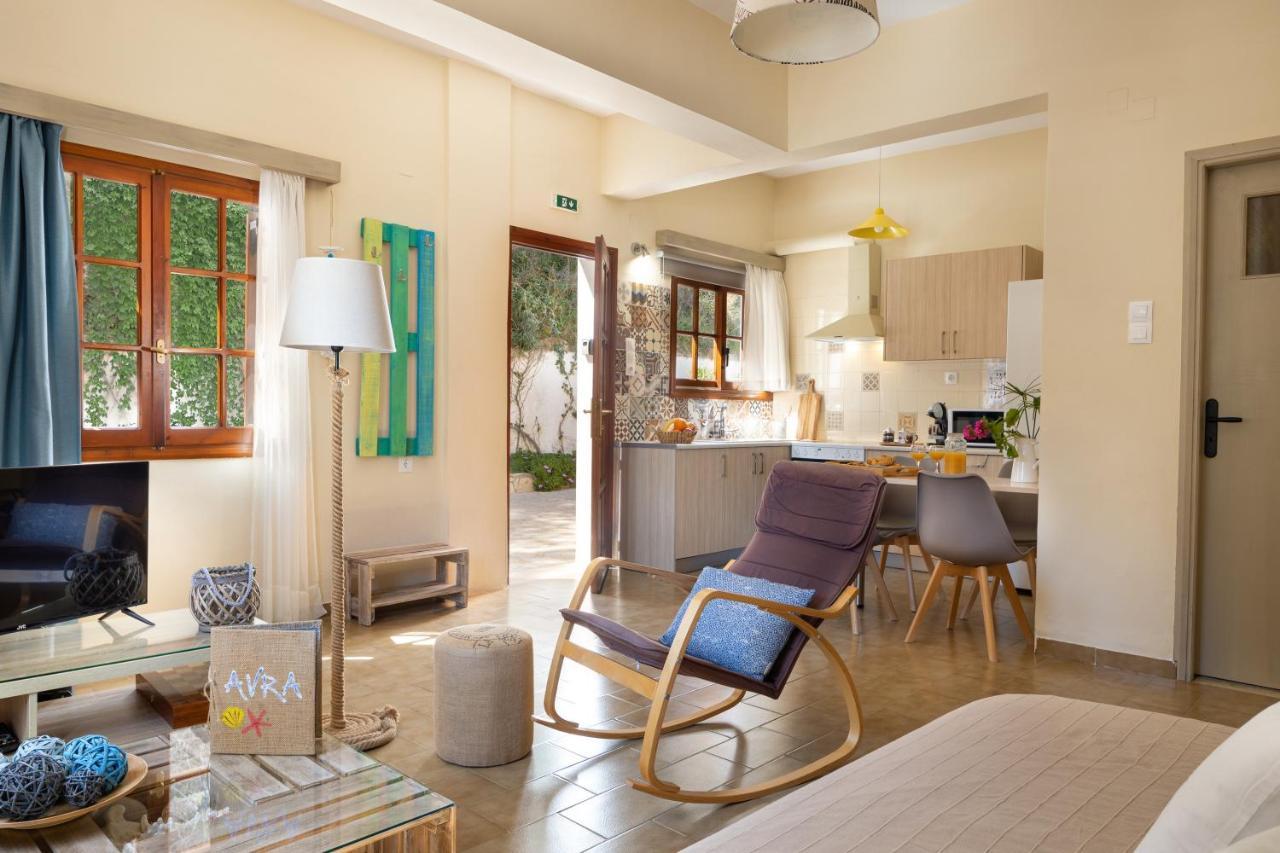 Avra Apartments Kalyves Dış mekan fotoğraf