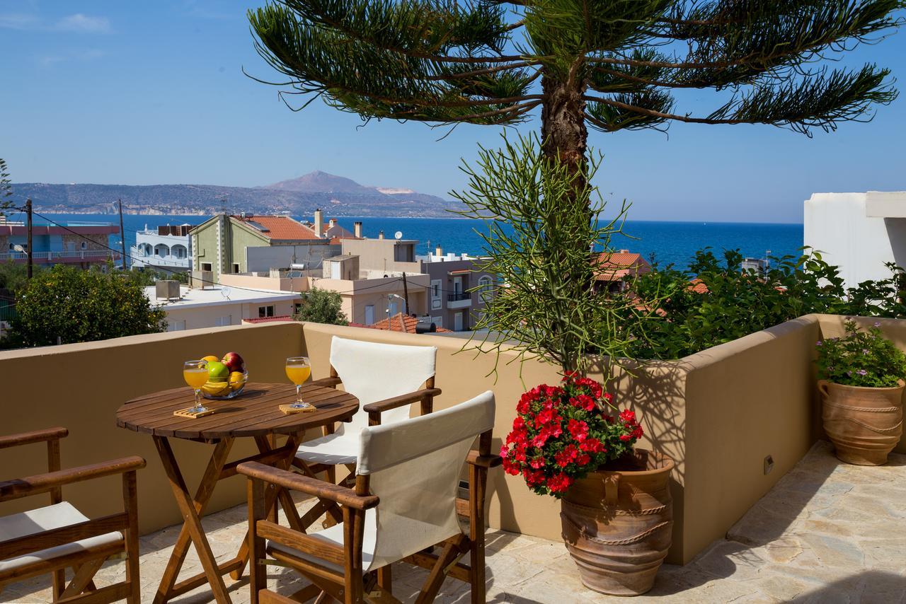 Avra Apartments Kalyves Dış mekan fotoğraf
